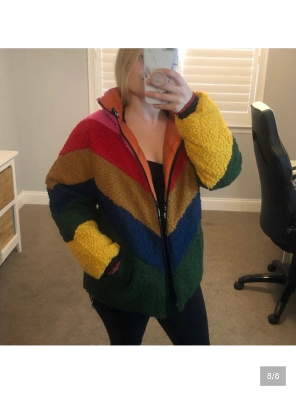 Farm Rio Rainbow Macaw Reversible Jacket - Picture 4 of 7